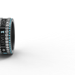 Load image into Gallery viewer, Cheer Level Band Ring (Level 1-6)