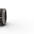 Load image into Gallery viewer, Cheer Level Band Ring (Level 1-6)