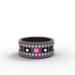 Load image into Gallery viewer, Cheer Level Band Ring (Level 1-6)