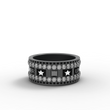 Load image into Gallery viewer, Cheer Level Band Ring (Level 1-6)