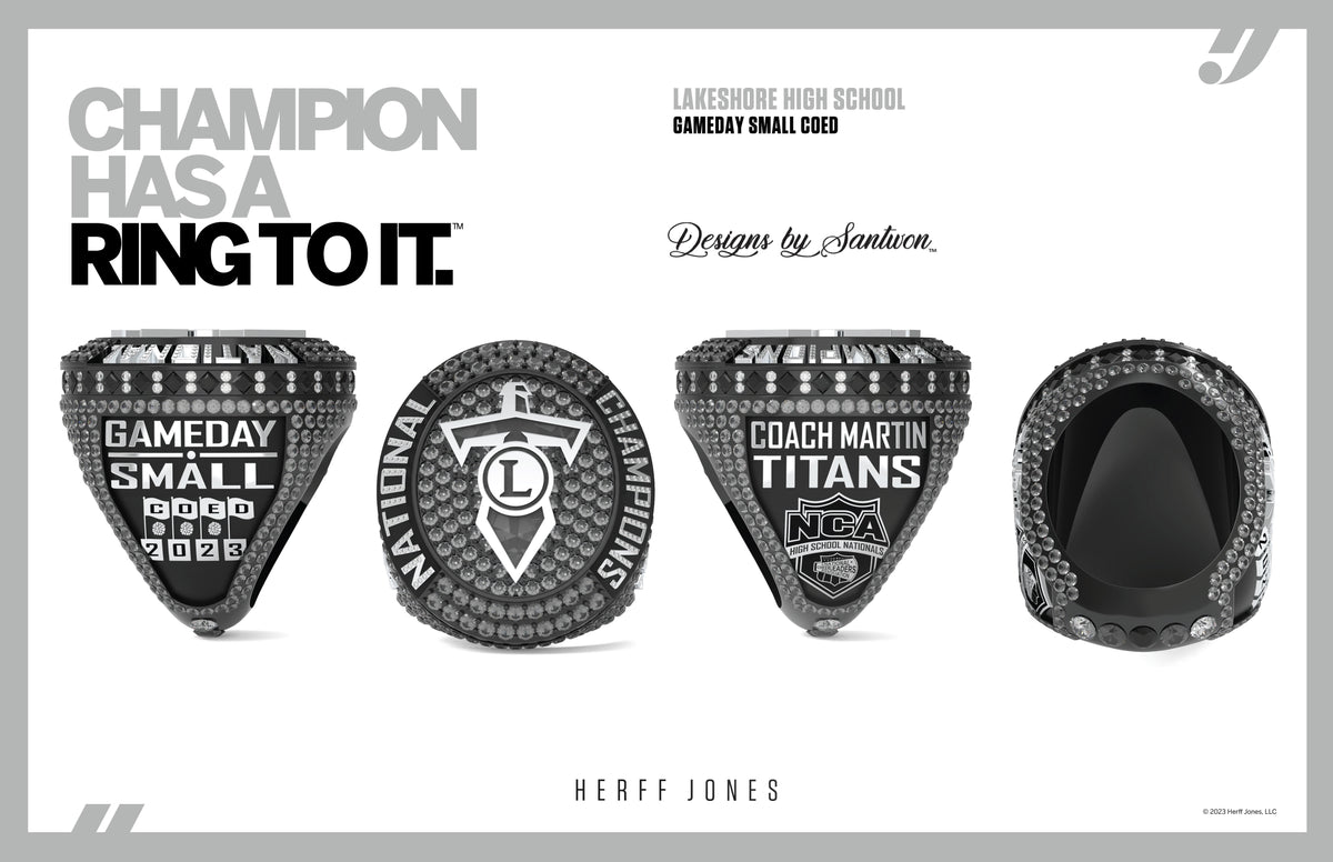 Lakeshore Legacy Ring Team Jewelry Championship Jewelry by Herff Jones