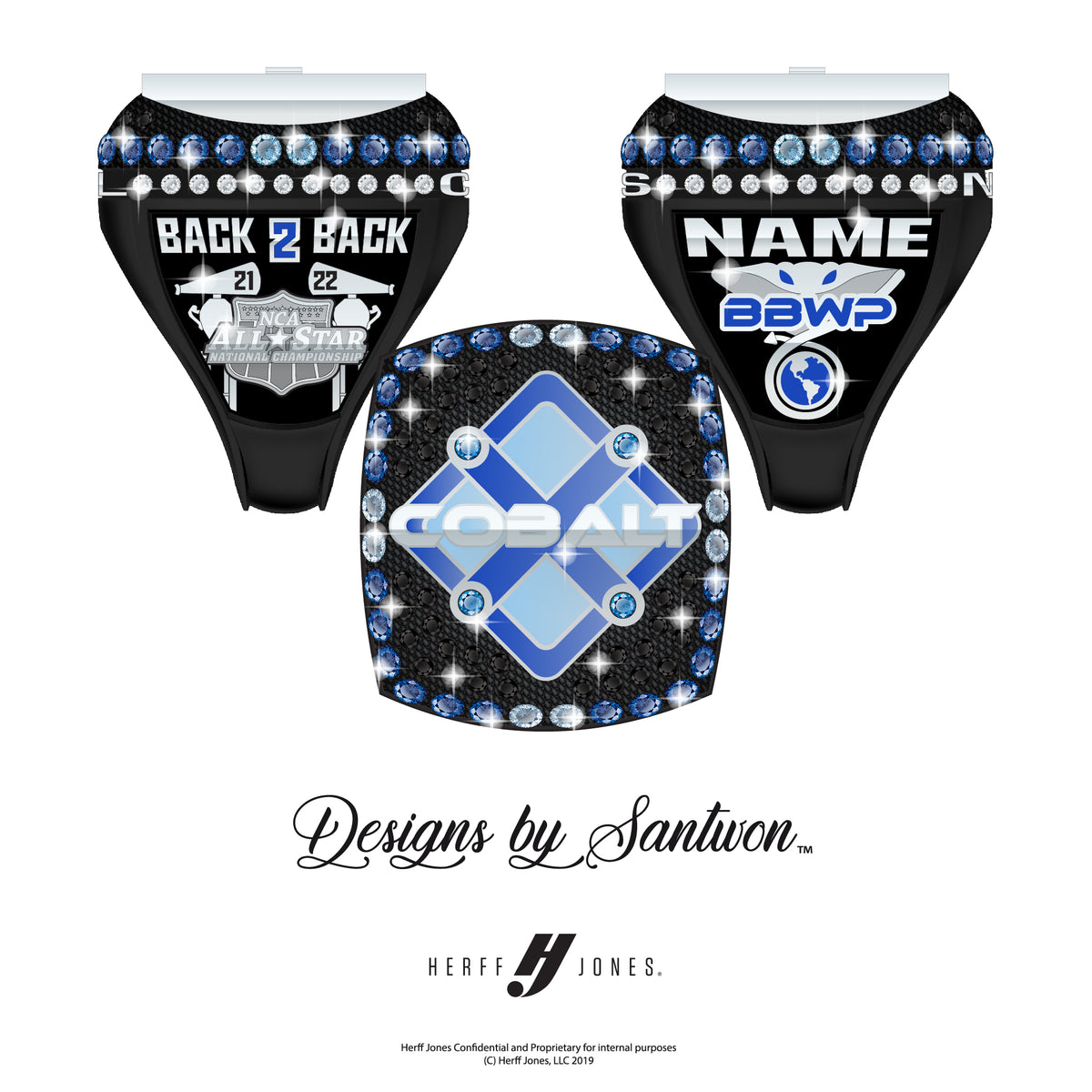 The Stingray Allstars Cobalt - 2022 NCA ASN – Team Jewelry: Varsity Spirit  Championship Jewelry by Herff Jones