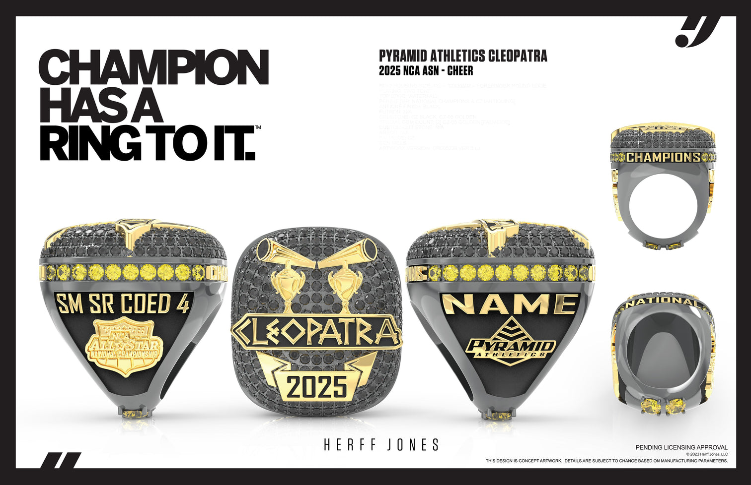 Pyramid Athletics – Team Jewelry: Championship Jewelry by
