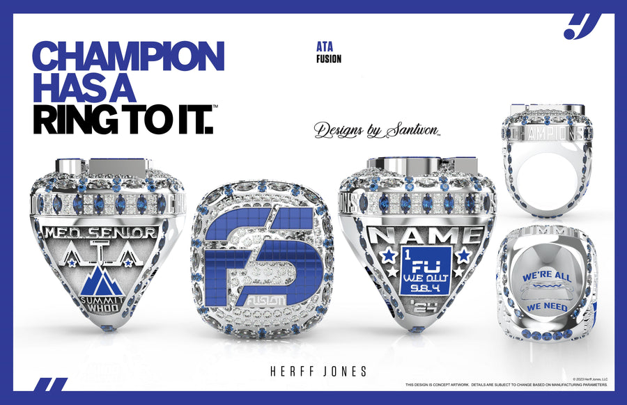 ATA Fusion 2024 Summit Team Jewelry Championship Jewelry by Herff