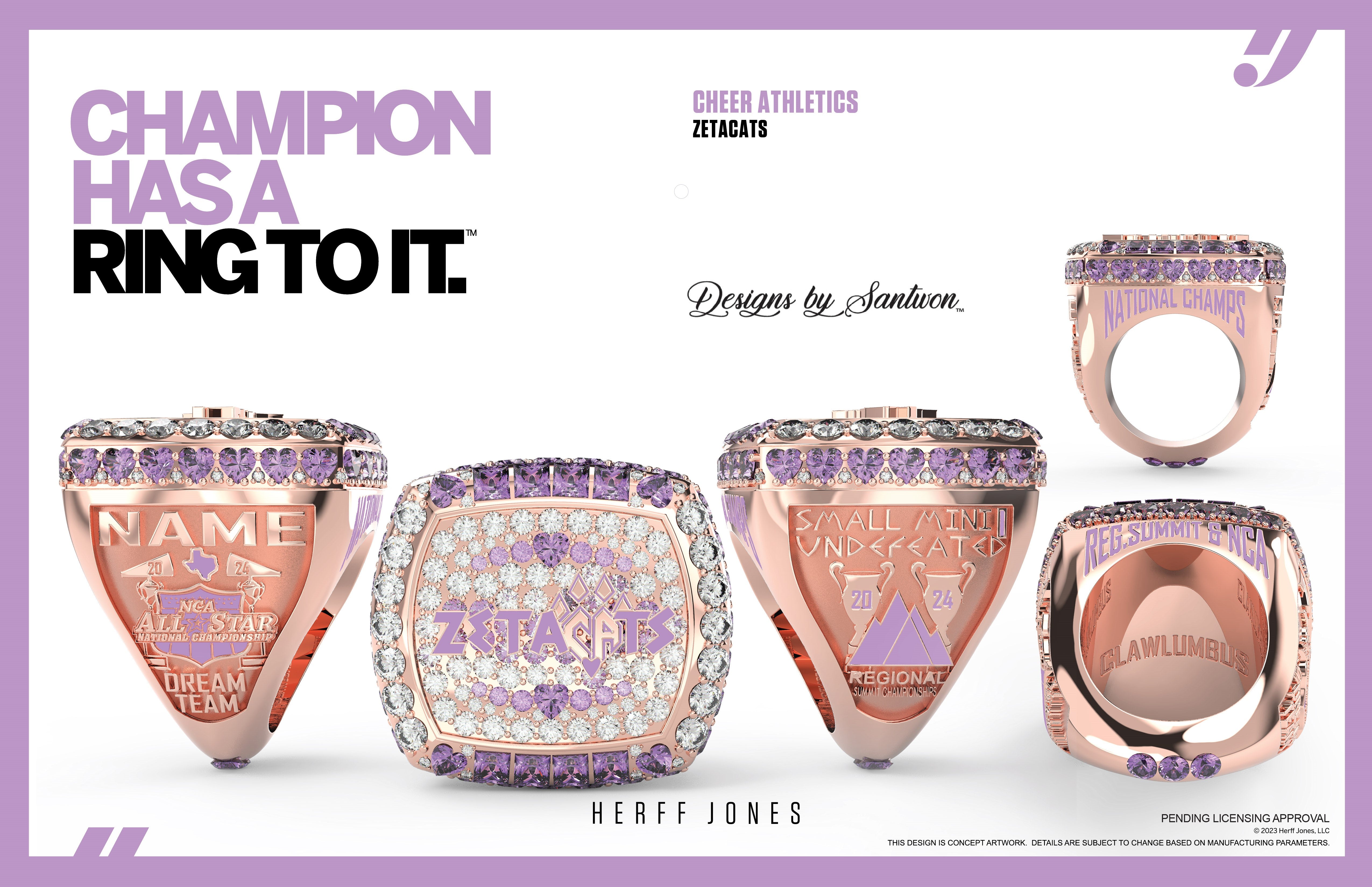 アクセサリー ELITE arion Cheer Athletics ZetaCats - 2024 NCA ASN/Regional Summit – Team