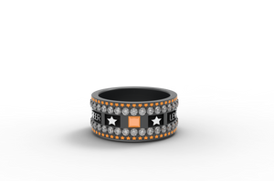 Cheer Level Band Ring (Level 1-6)