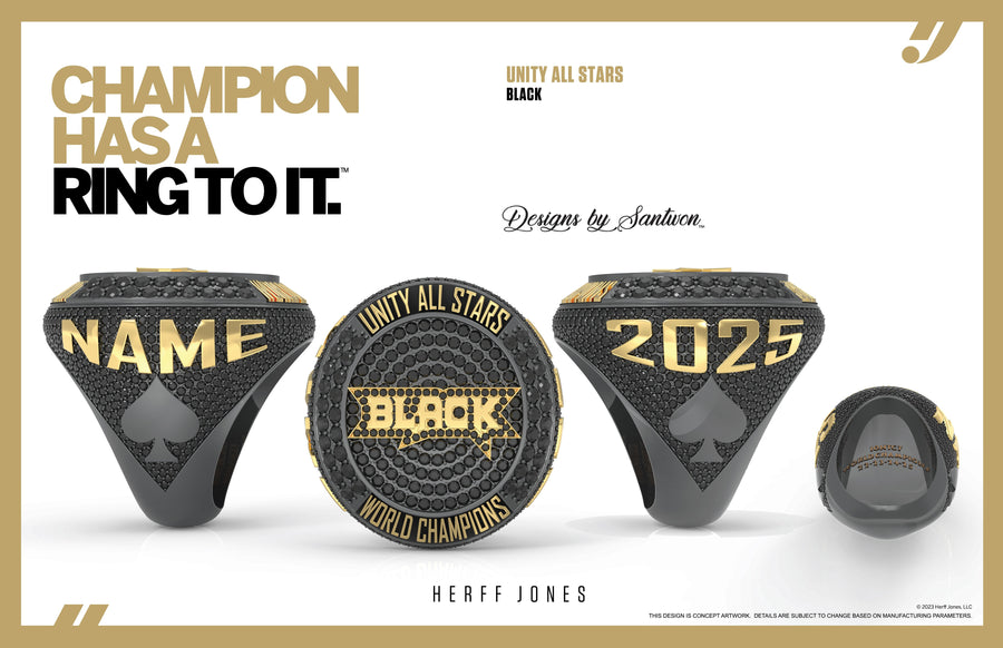 Unity Allstars Black - 2025 CH Worlds