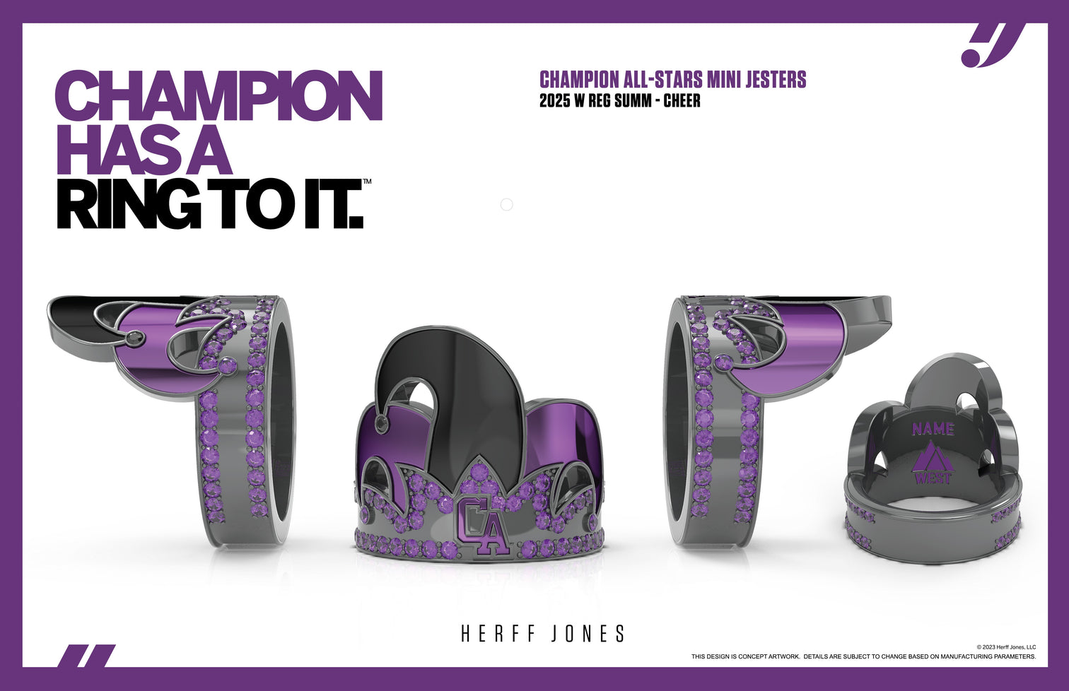 Champion Allstars – Team Jewelry: Championship Jewelry by Herff Jones