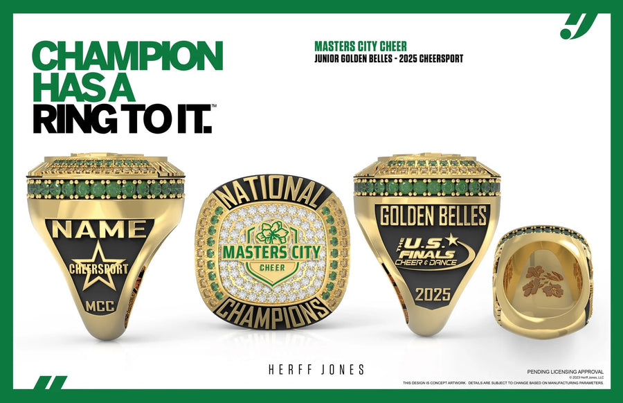 Masters City Cheer Junior Golden Belles - 2025 Cheersport/US Finals
