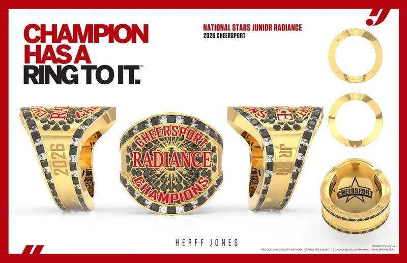 National Stars Junior Radiance - 2026 Cheersport – Team Jewelry
