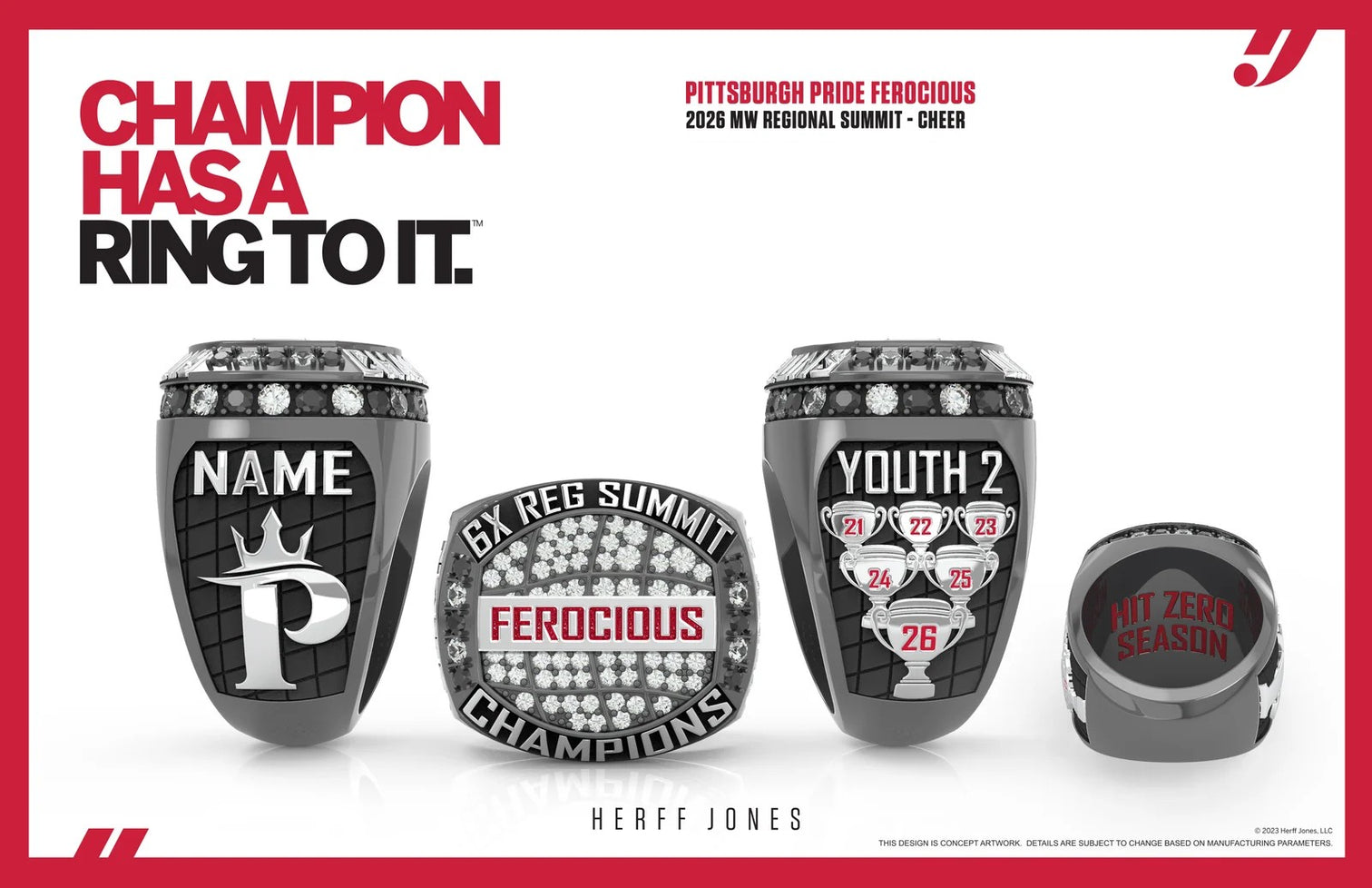 Pittsburgh Pride All Stars – Team Jewelry: Championship Jewelry by