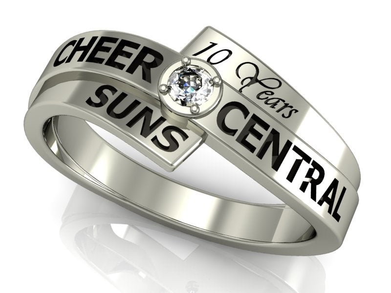 Cheer Central Suns - 10 Year Ring