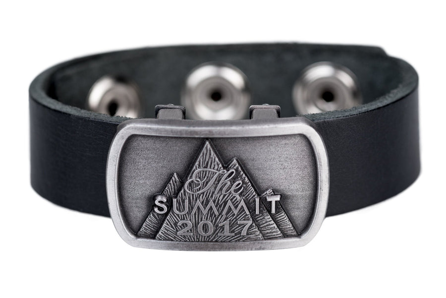 Summit Leather Bracelet