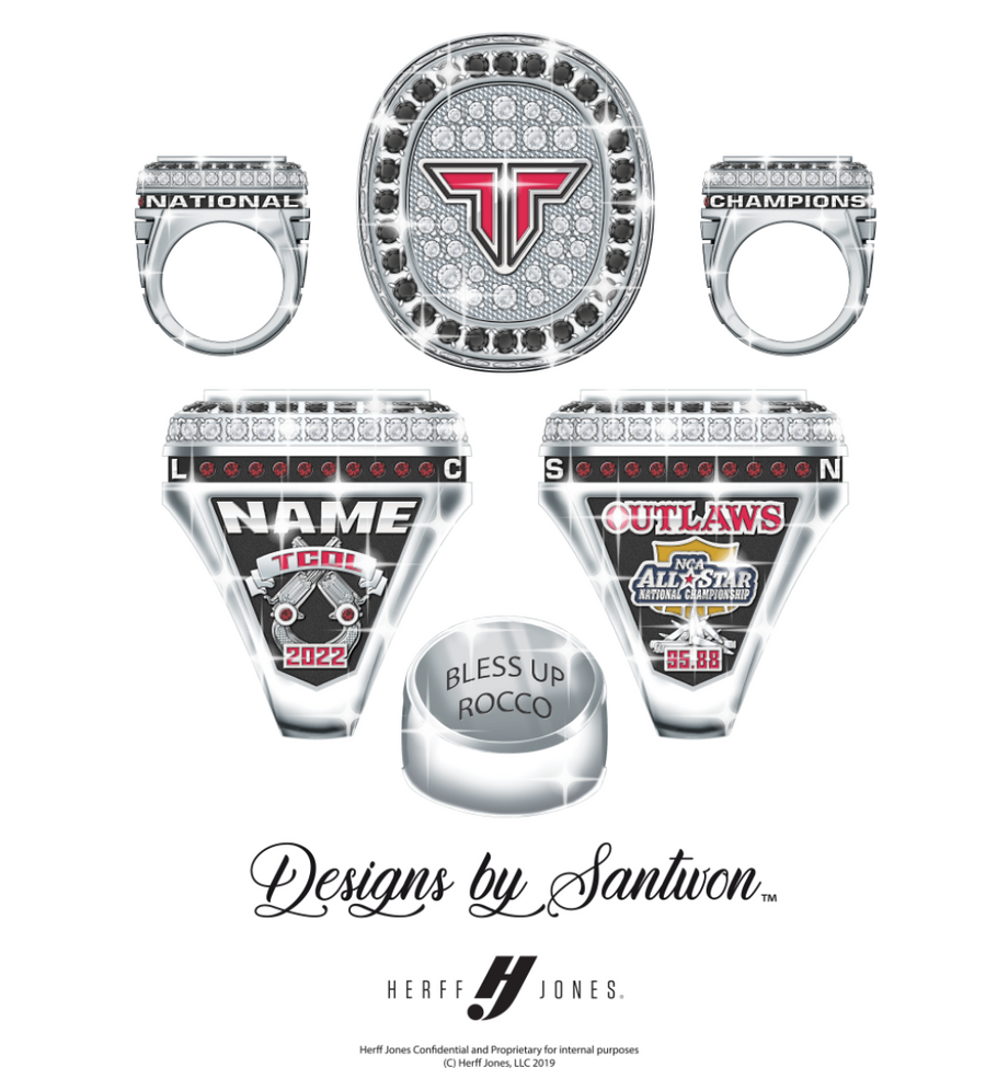 Tumble Tech Cheer Outlaws - 2022 NCA ASN – Team Jewelry: Varsity Spirit  Championship Jewelry by Herff Jones