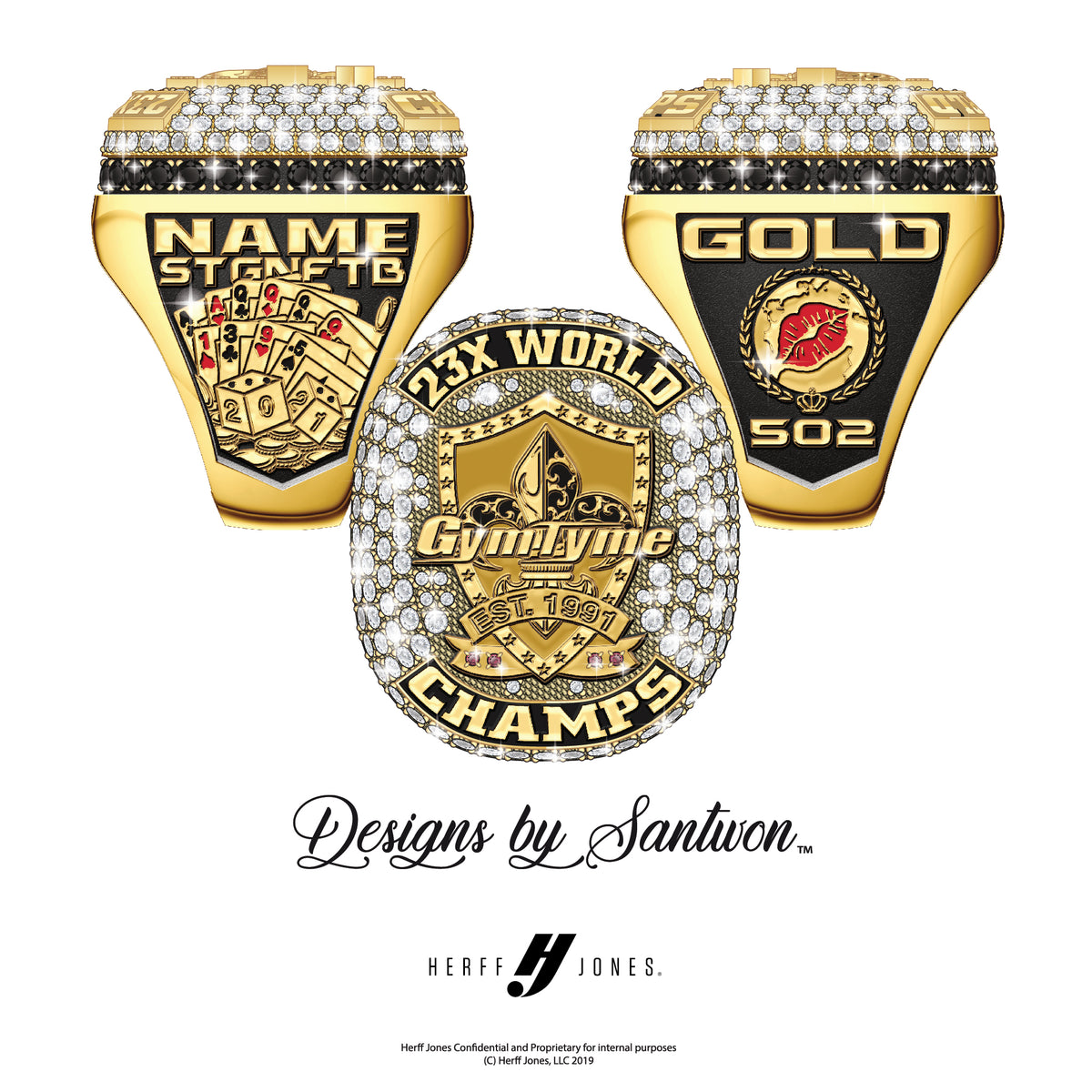 GymTyme Gold - 2021 Cheer Worlds – Team Jewelry: Championship Jewelry ...