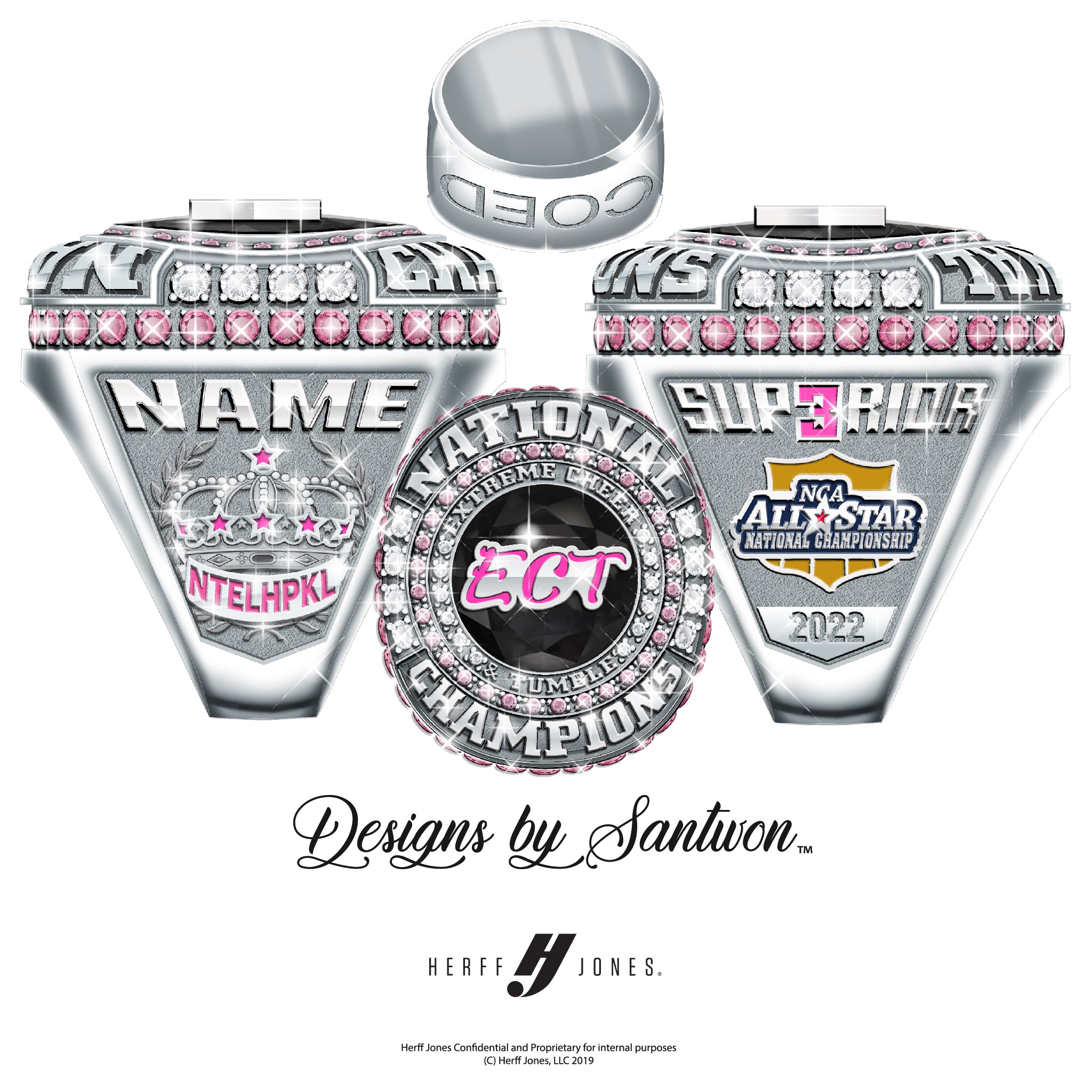 Tumble Tech Cheer Outlaws - 2022 NCA ASN – Team Jewelry: Varsity Spirit  Championship Jewelry by Herff Jones