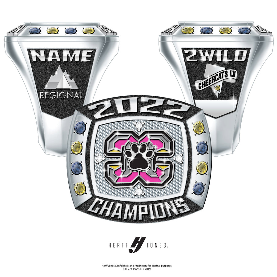 CheerCats LV 2Wild - 2022 West Regional Summit – Team Jewelry: Varsity  Spirit Championship Jewelry by Herff Jones