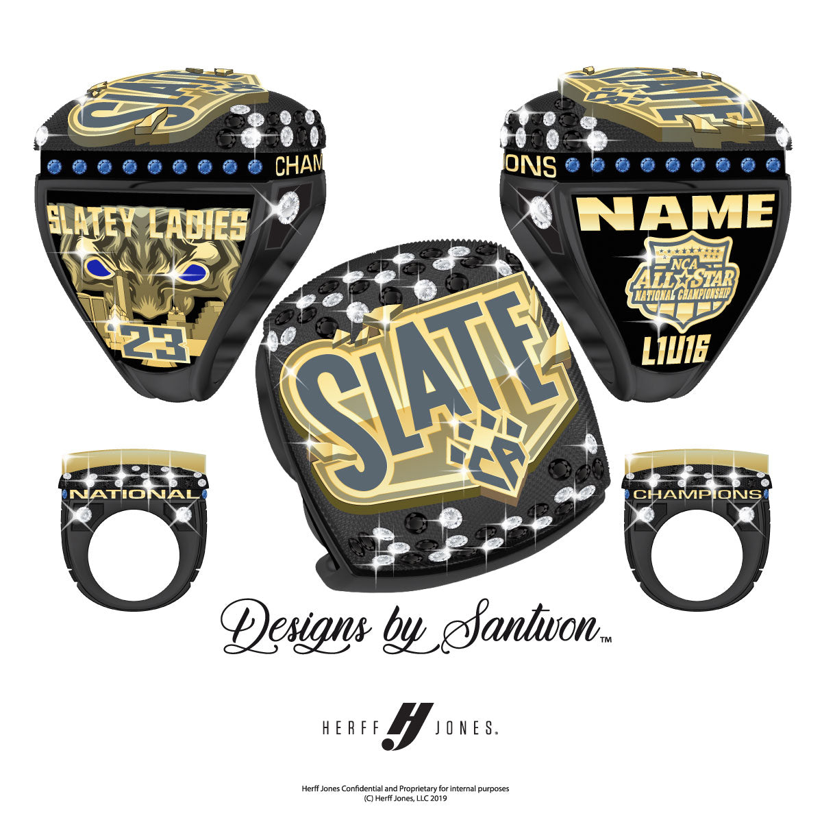 Tumble Tech Cheer Outlaws - 2022 NCA ASN – Team Jewelry: Varsity Spirit  Championship Jewelry by Herff Jones